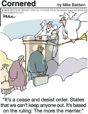Cornered on Thursday May 19, 2005 Comic Strip