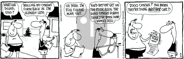 The Duplex on Saturday June 3, 2000 Comic Strip