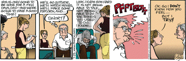 For Better or For Worse on Friday July 25, 2008 Comic Strip