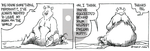 The Grizzwells on Thursday February 22, 2007 Comic Strip
