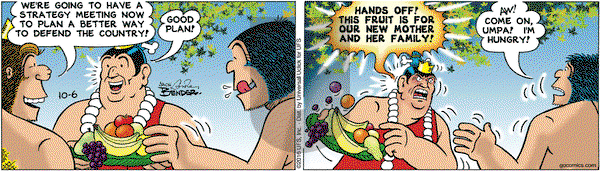 Alley Oop on Thursday October 6, 2016 Comic Strip