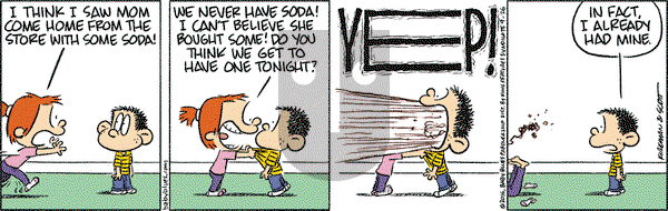 Baby Blues on Monday September 26, 2016 Comic Strip