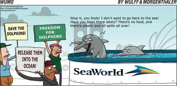 WuMo on Sunday December 1, 2019 Comic Strip