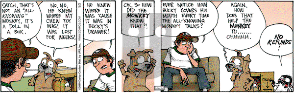 Get Fuzzy on Thursday September 2, 2010 Comic Strip