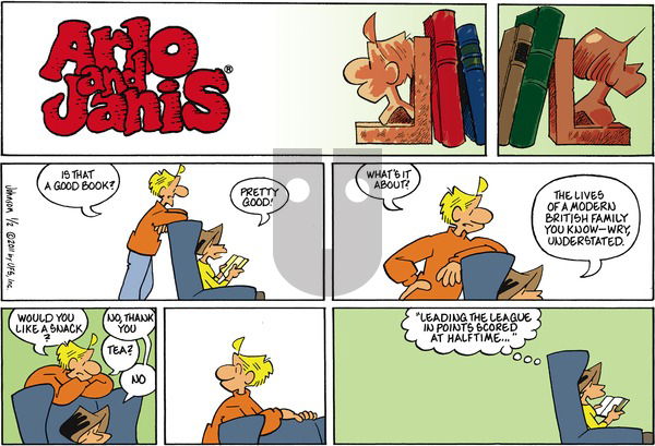 Arlo and Janis on Sunday January 2, 2011 Comic Strip