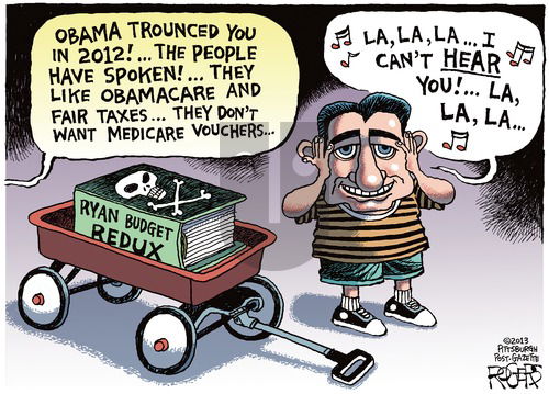 Rob Rogers on Sunday March 17, 2013 Comic Strip