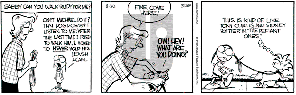 Grand Avenue on Tuesday August 30, 2005 Comic Strip