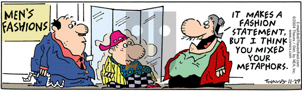Frank and Ernest - Monday November 29, 2004 Comic Strip