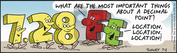 Frank and Ernest on Thursday July 2, 2015 Comic Strip