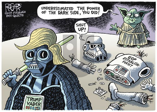 Rob Rogers on Sunday December 6, 2015 Comic Strip