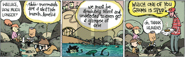 Wallace the Brave on Tuesday April 7, 2020 Comic Strip