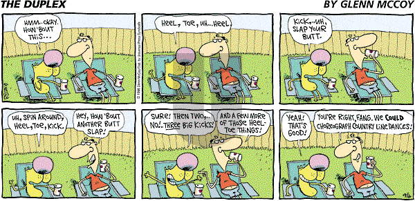 The Duplex on Sunday September 6, 1998 Comic Strip