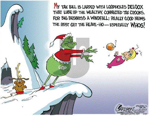 Stuart Carlson on Monday December 18, 2017 Comic Strip
