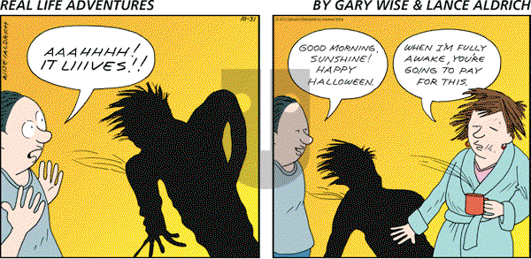Real Life Adventures on Sunday October 31, 2010 Comic Strip