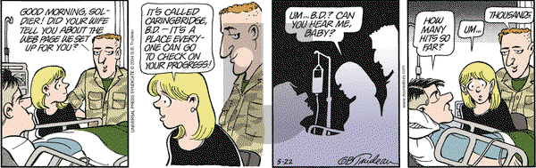 Doonesbury on Saturday May 22, 2004 Comic Strip