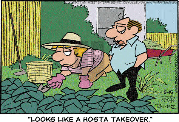 The Lockhorns on Thursday May 15, 2025 Comic Strip