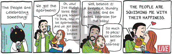Breaking Cat News on Saturday May 13, 2017 Comic Strip