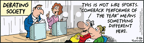 Frank and Ernest on Tuesday February 26, 2019 Comic Strip