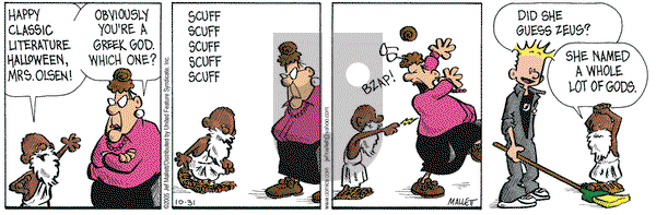 Frazz on Monday October 31, 2005 Comic Strip