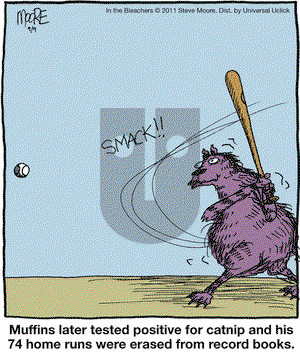 In the Bleachers on Friday September 9, 2011 Comic Strip