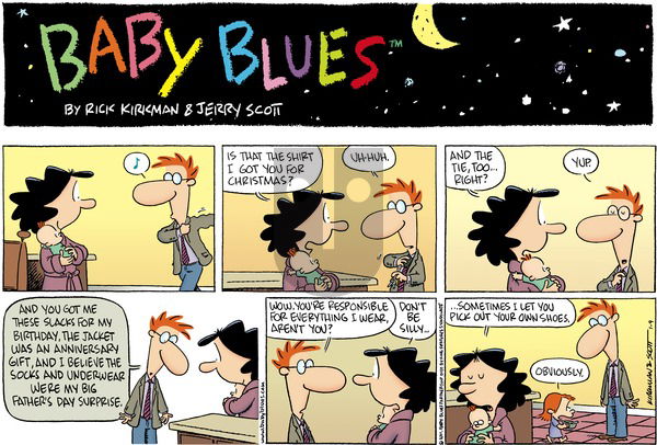 Baby Blues on Sunday January 9, 2011 Comic Strip