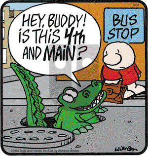 Ziggy on Monday March 31, 2025 Comic Strip