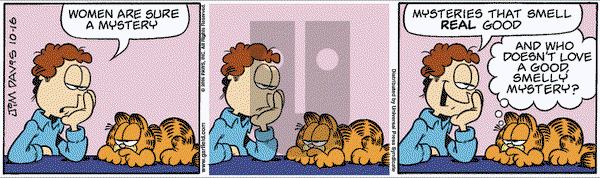 Garfield on Monday October 16, 2006 Comic Strip