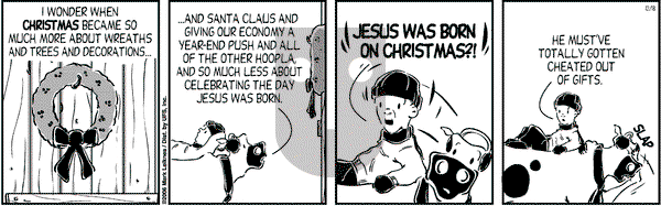 Cow and Boy Classics on Monday December 18, 2006 Comic Strip