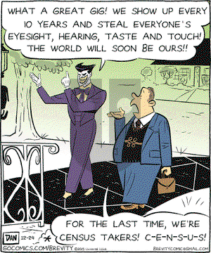 Brevity on Thursday December 24, 2015 Comic Strip