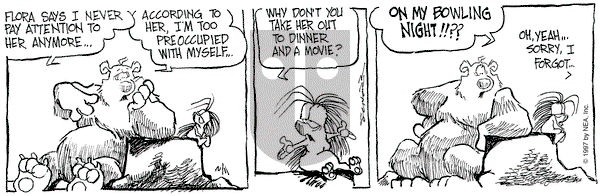 The Grizzwells on Tuesday February 11, 1997 Comic Strip