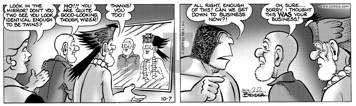 Alley Oop - Saturday October 7, 2006 Comic Strip