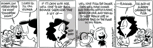 Baby Blues on Monday October 18, 1999 Comic Strip