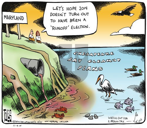 Tom Toles on Sunday November 9, 2014 Comic Strip