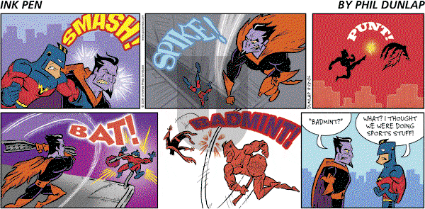 Ink Pen - Sunday August 13, 2006 Comic Strip