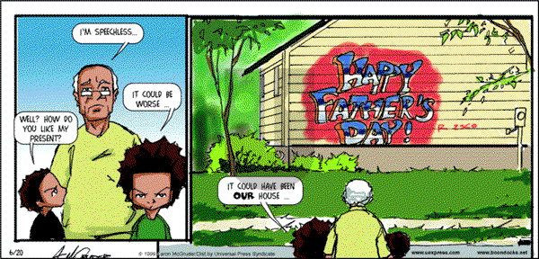 The Boondocks on Sunday January 21, 2007 Comic Strip