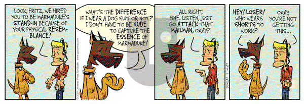 Ink Pen on Tuesday November 6, 2007 Comic Strip