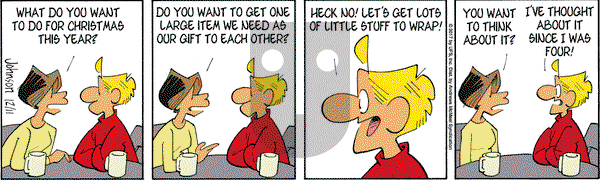 Arlo and Janis on Monday December 11, 2017 Comic Strip