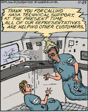 Close to Home on Tuesday November 29, 2011 Comic Strip