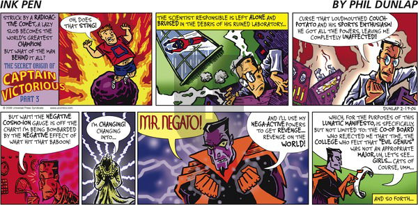 Ink Pen on Sunday February 19, 2006 Comic Strip