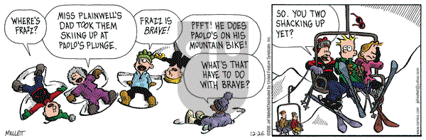 Frazz on Tuesday December 26, 2006 Comic Strip