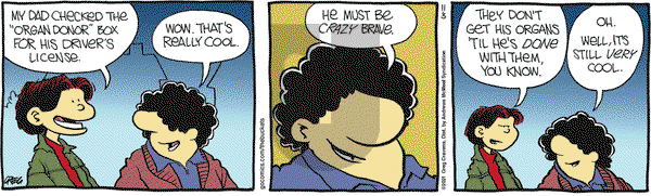 The Buckets - Wednesday November 3, 2021 Comic Strip