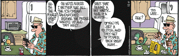 Monty on Thursday April 29, 2021 Comic Strip
