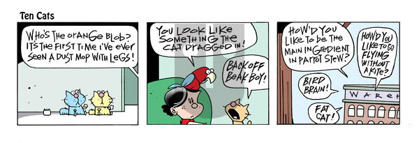 Ten Cats on Tuesday May 13, 2025 Comic Strip