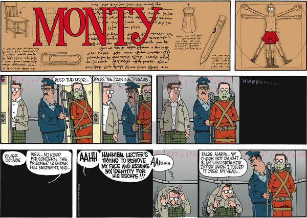 Monty on Sunday June 16, 2013 Comic Strip