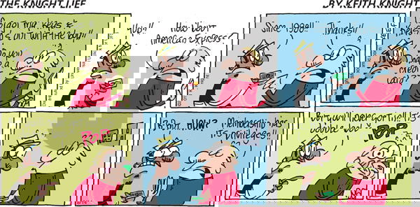 The Knight Life - Sunday August 14, 2011 Comic Strip