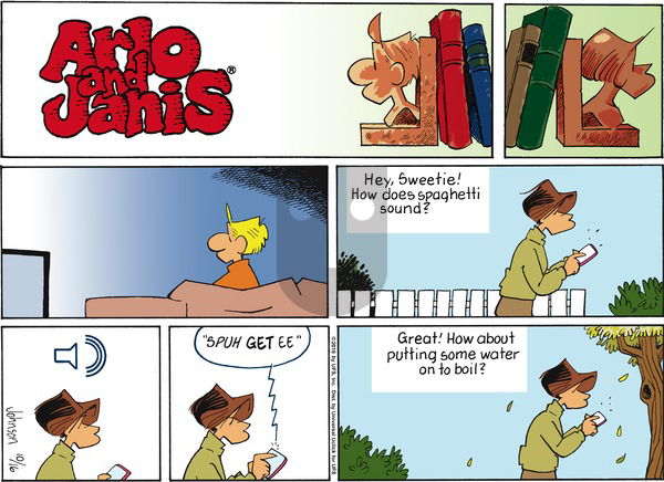 Arlo and Janis on Sunday October 16, 2016 Comic Strip