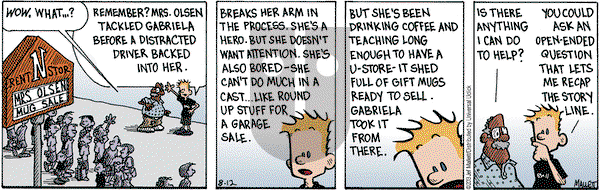 Frazz on Monday August 12, 2013 Comic Strip
