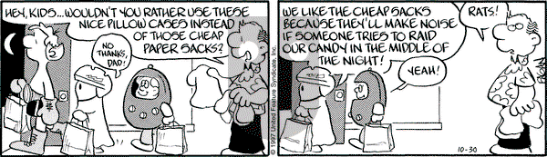 Drabble on Thursday October 30, 1997 Comic Strip