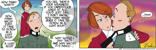 9 Chickweed Lane on Saturday February 8, 2014 Comic Strip