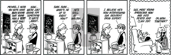 Doonesbury on Saturday March 9, 1974 Comic Strip
